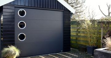 Glasoptik für viel Licht in der Garage